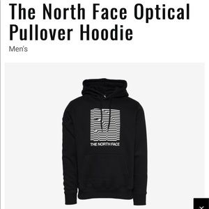 the north face optical pullover hoodie